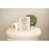 Farmhouse Bathroom Signs 5x7