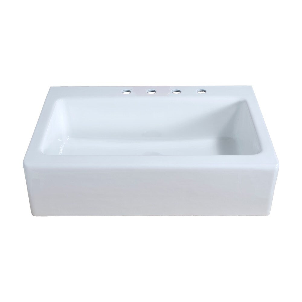 Farmhouse Cast-Iron 33 in. Single Bowl Kitchen Sink
