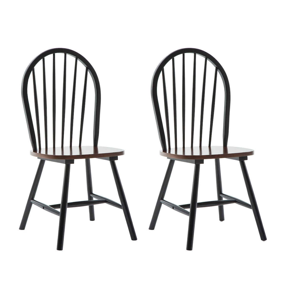 Farmhouse Chairs, Set of 2, Multiple Colors