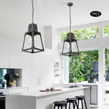 Farmhouse Chandeliers Metal Ceiling Rustic 1-Light Pendant