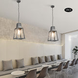 Farmhouse Chandeliers Metal Ceiling Rustic 1-Light Pendant