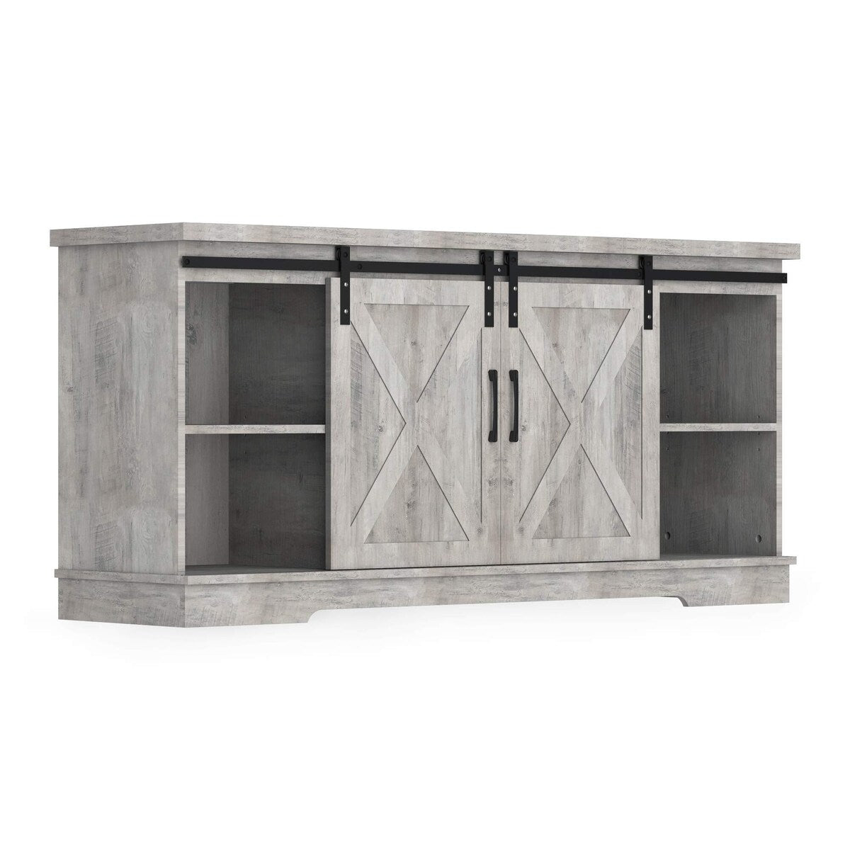 Farmhouse TV Stand for 65 Inch TV