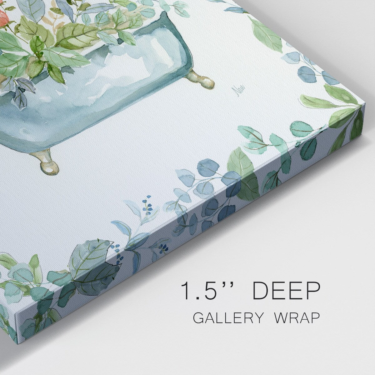 Farmhouse Tub I-Gallery Wrapped Canvas