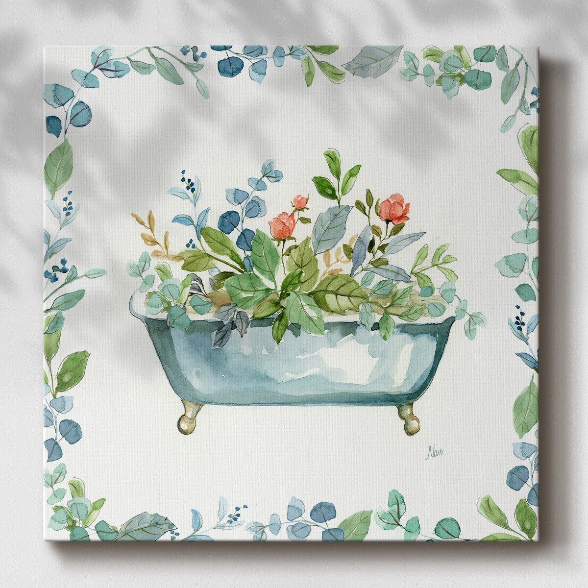 Farmhouse Tub I-Gallery Wrapped Canvas