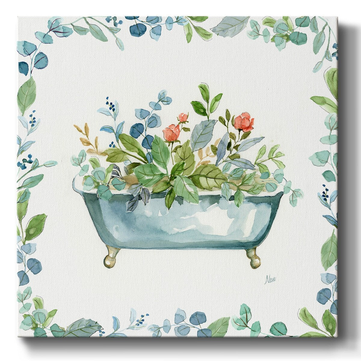 Farmhouse Tub I-Gallery Wrapped Canvas