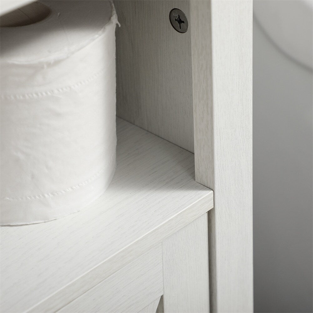 Farmhouse Under Sink Bathroom Cabinet,Pedestal Vanity Storage Cabinet