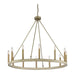 Clihome 12 Light Candle Style Wagon Wheel Chandelier