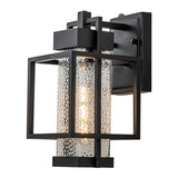 Farmhouse Waterproof 1-Light Square Outdoor Wall Lantern
