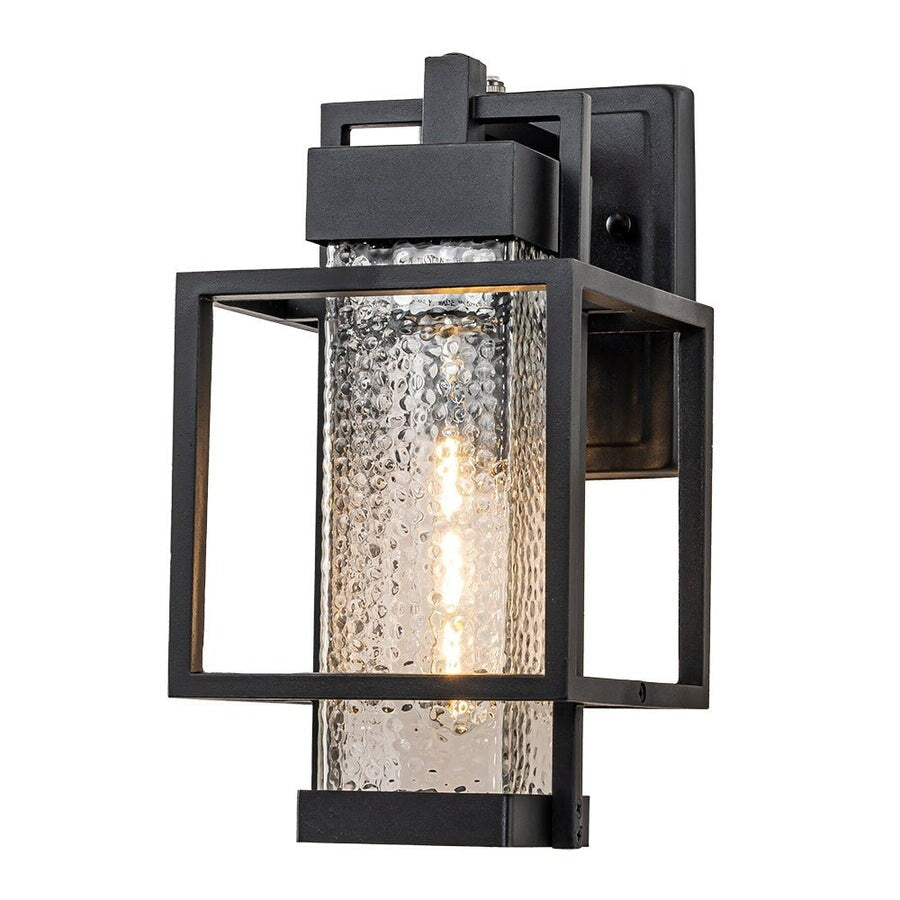 Farmhouse Waterproof 1-Light Square Outdoor Wall Lantern