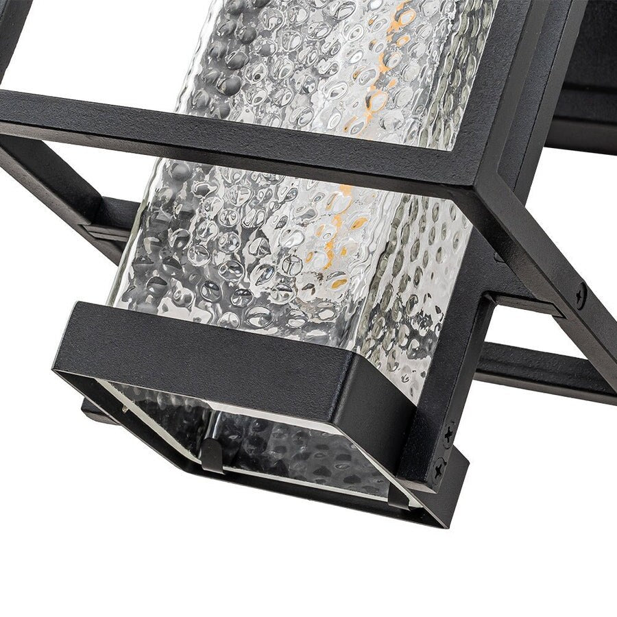 Farmhouse Waterproof 1-Light Square Outdoor Wall Lantern