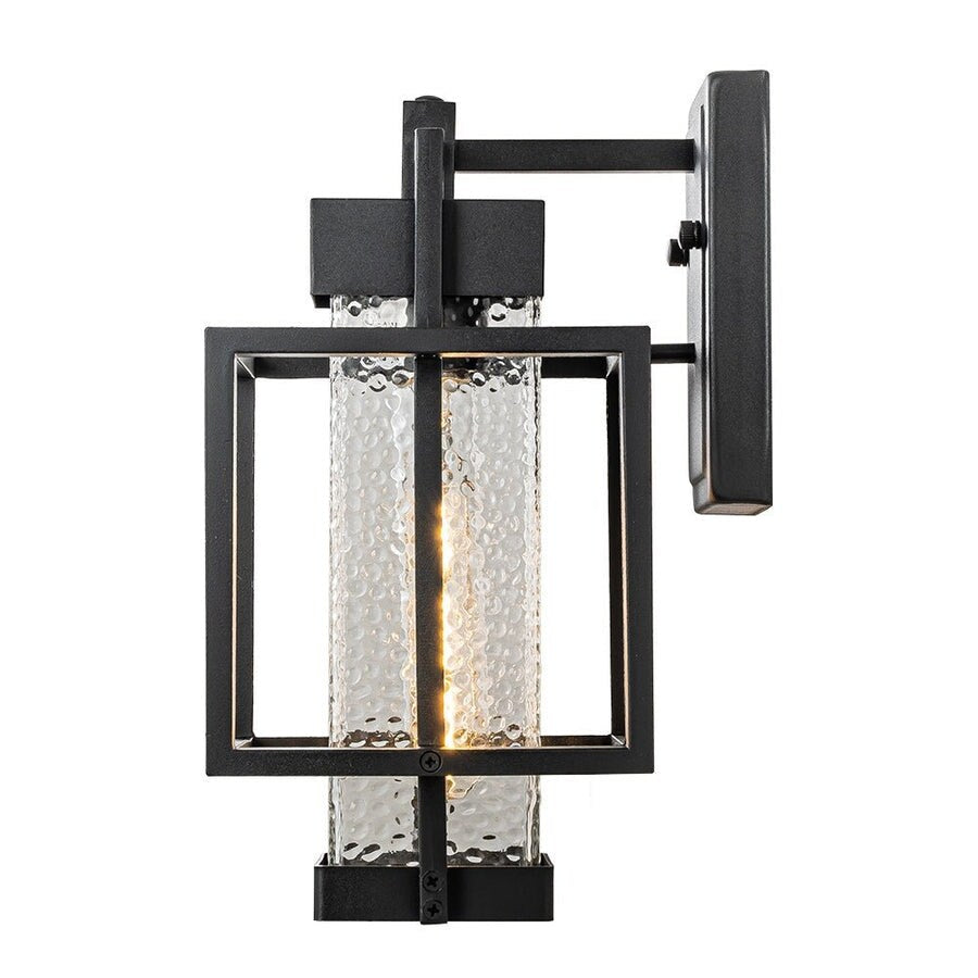 Farmhouse Waterproof 1-Light Square Outdoor Wall Lantern