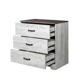 Farmhouse chic 3 drawer chest of drawers