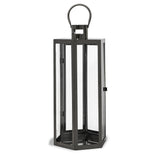 Farnsworth Outdoor Outdoor 23" Stainless Steel Lantern by Christopher Knight Home
