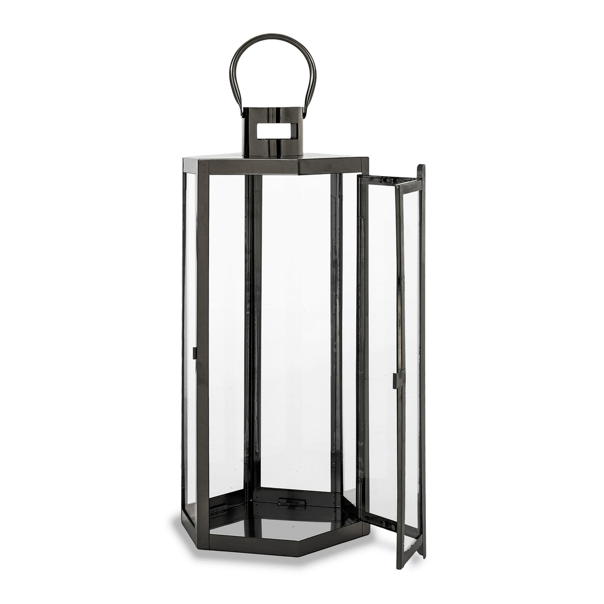 Farnsworth Outdoor Outdoor 23" Stainless Steel Lantern by Christopher Knight Home