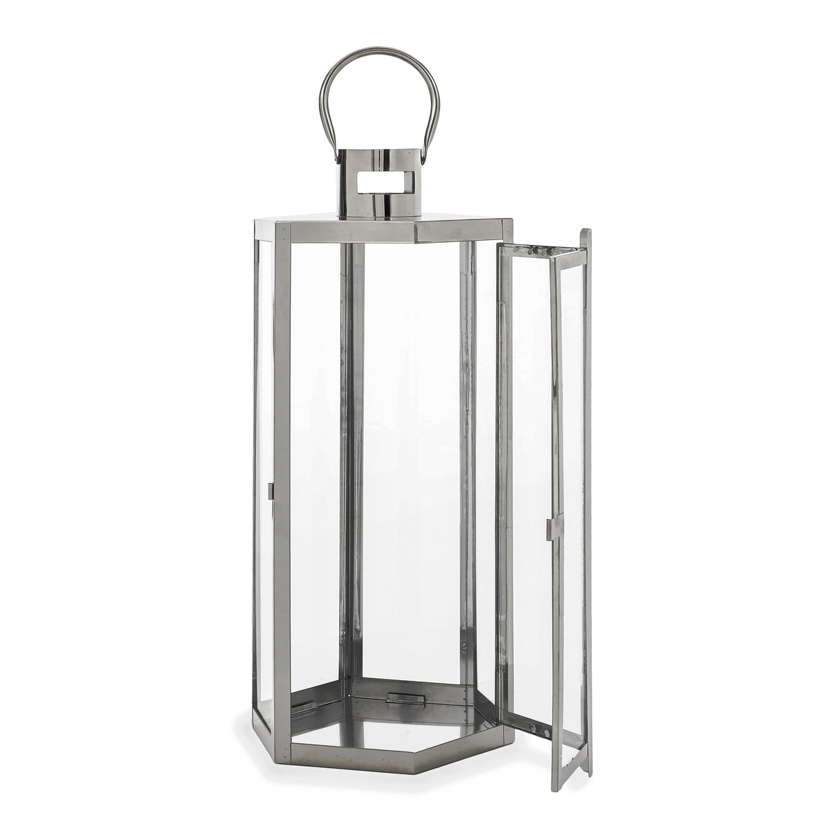 Farnsworth Outdoor Outdoor 23" Stainless Steel Lantern by Christopher Knight Home