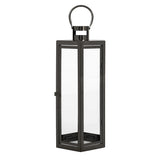 Farnsworth Outdoor Outdoor 23" Stainless Steel Lantern by Christopher Knight Home