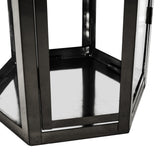 Farnsworth Outdoor Outdoor 23" Stainless Steel Lantern by Christopher Knight Home