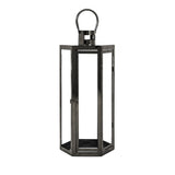 Farnsworth Outdoor Outdoor 23" Stainless Steel Lantern by Christopher Knight Home