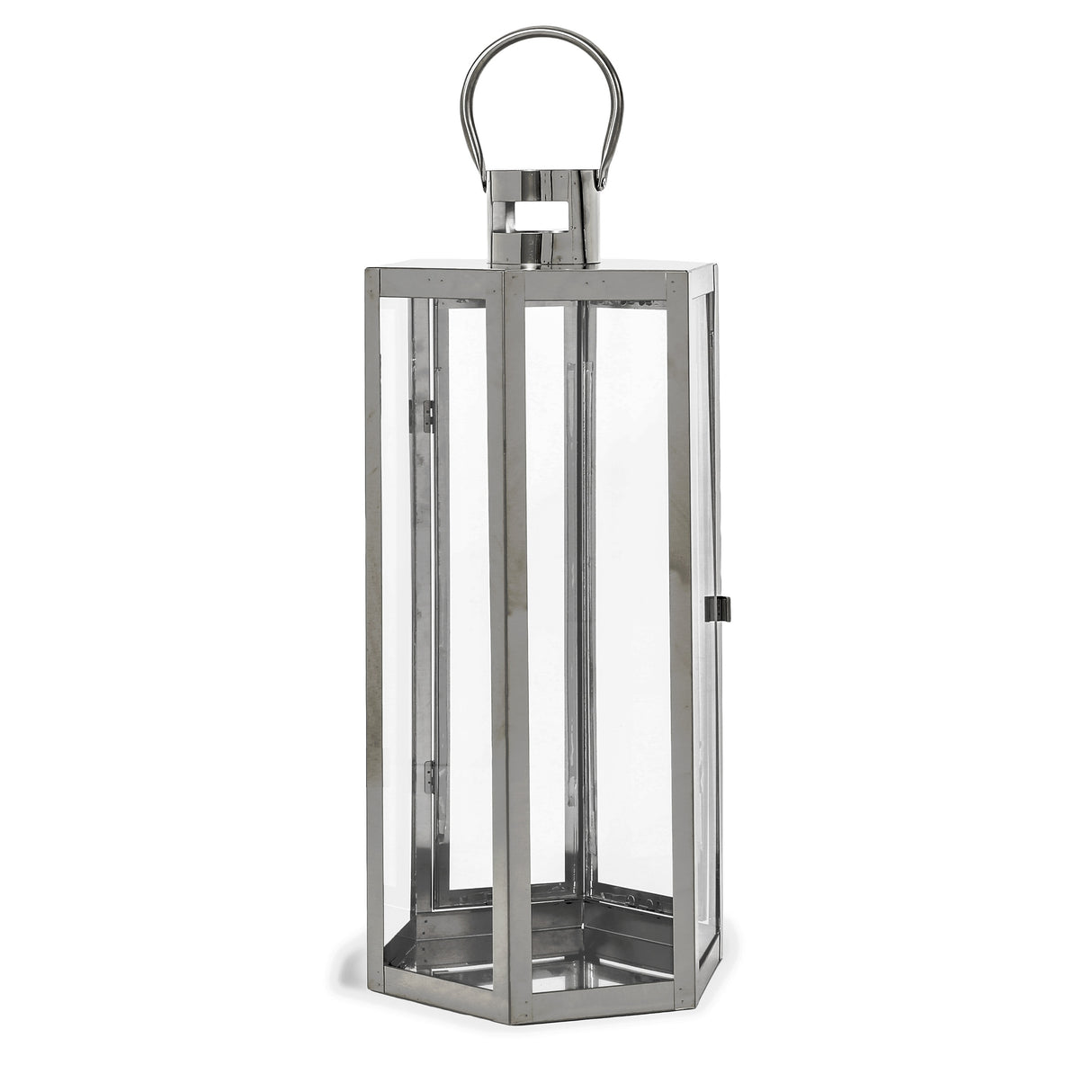 Farnsworth Outdoor Outdoor 23" Stainless Steel Lantern by Christopher Knight Home