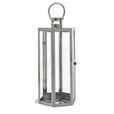 Farnsworth Outdoor Outdoor 23" Stainless Steel Lantern by Christopher Knight Home
