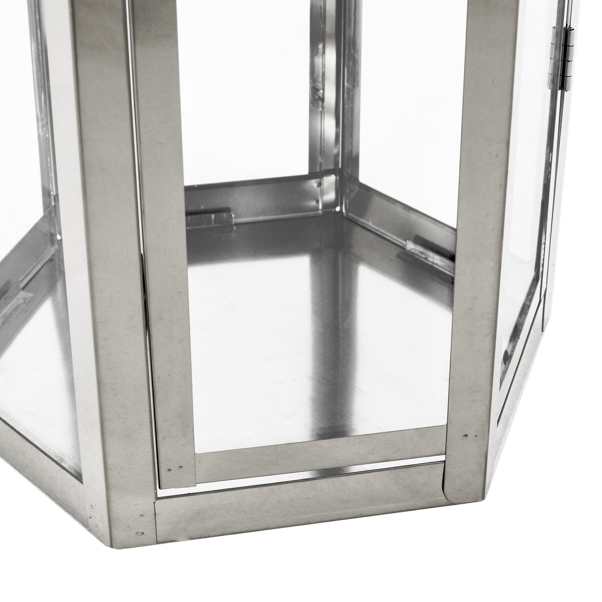 Farnsworth Outdoor Outdoor 23" Stainless Steel Lantern by Christopher Knight Home