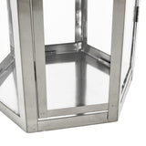 Farnsworth Outdoor Outdoor 23" Stainless Steel Lantern by Christopher Knight Home