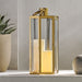 Farnsworth Outdoor Outdoor 23" Stainless Steel Lantern by Christopher Knight Home