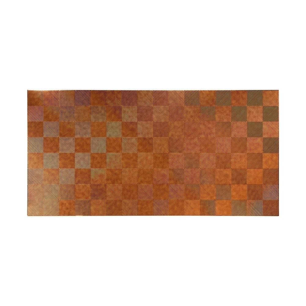FASÄDE Quattro 4-foot x 8-foot PVC Wall Panel in Antique Bronze