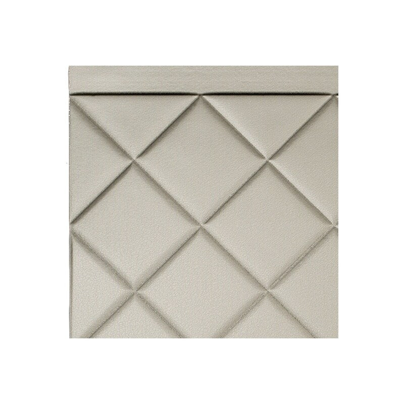 Fasade Quilted Brushed Nickel 15-square Foot Backsplash 15 Sq Ft Kit