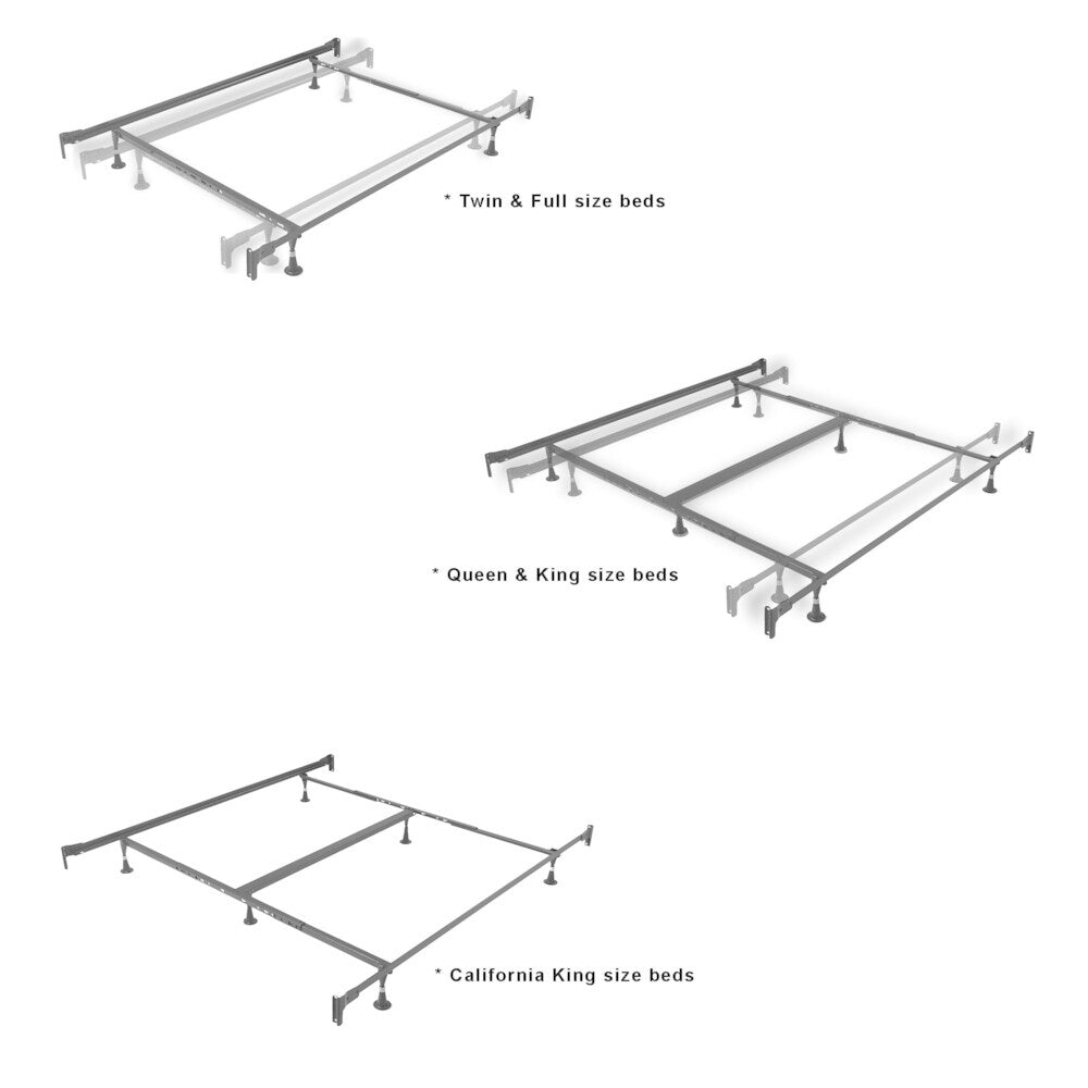 The Curated Nomad Rosa Metal Bed in Matte Black Finish