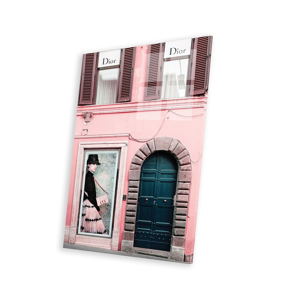 Fashion Door Print On Acrylic Glass by A Carousel Wandering
