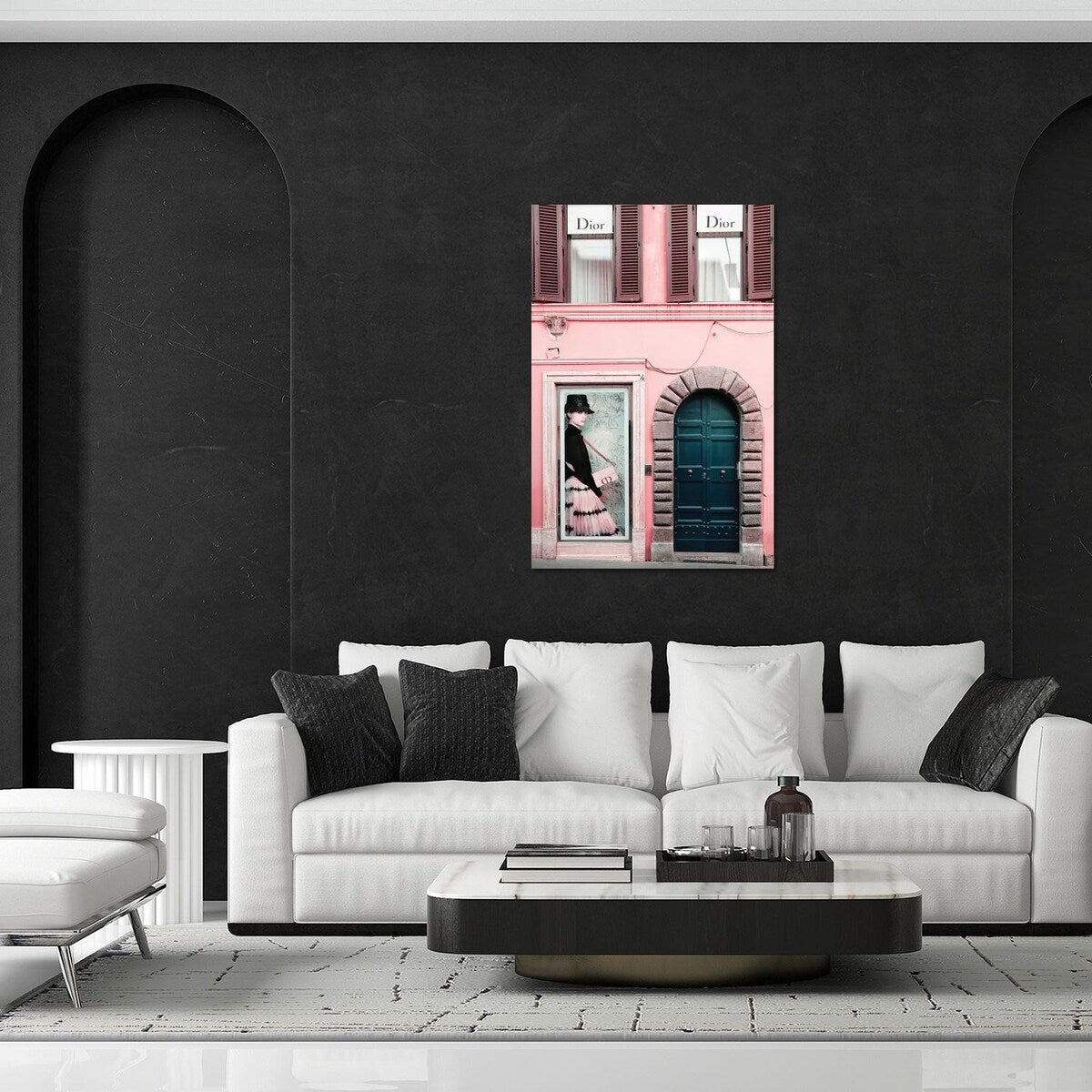Fashion Door Print On Acrylic Glass by A Carousel Wandering