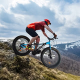 Fat Tire Bike For Mountain/snow/road, 26-Inch Wheels, 21-Speed, Steel Frame