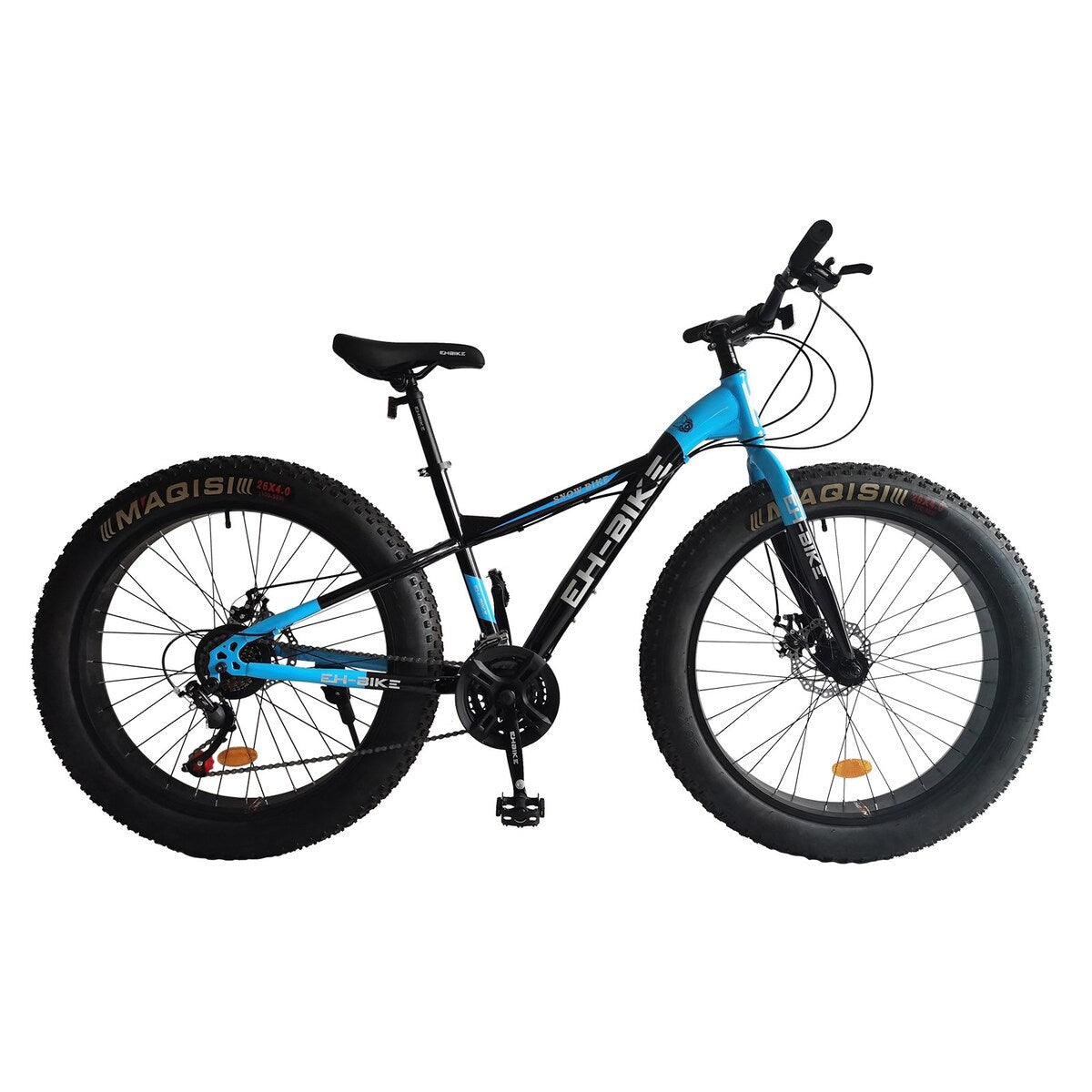 Fat Tire Bike For Mountain/snow/road, 26-Inch Wheels, 21-Speed, Steel Frame