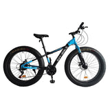 Fat Tire Bike For Mountain/snow/road, 26-Inch Wheels, 21-Speed, Steel Frame