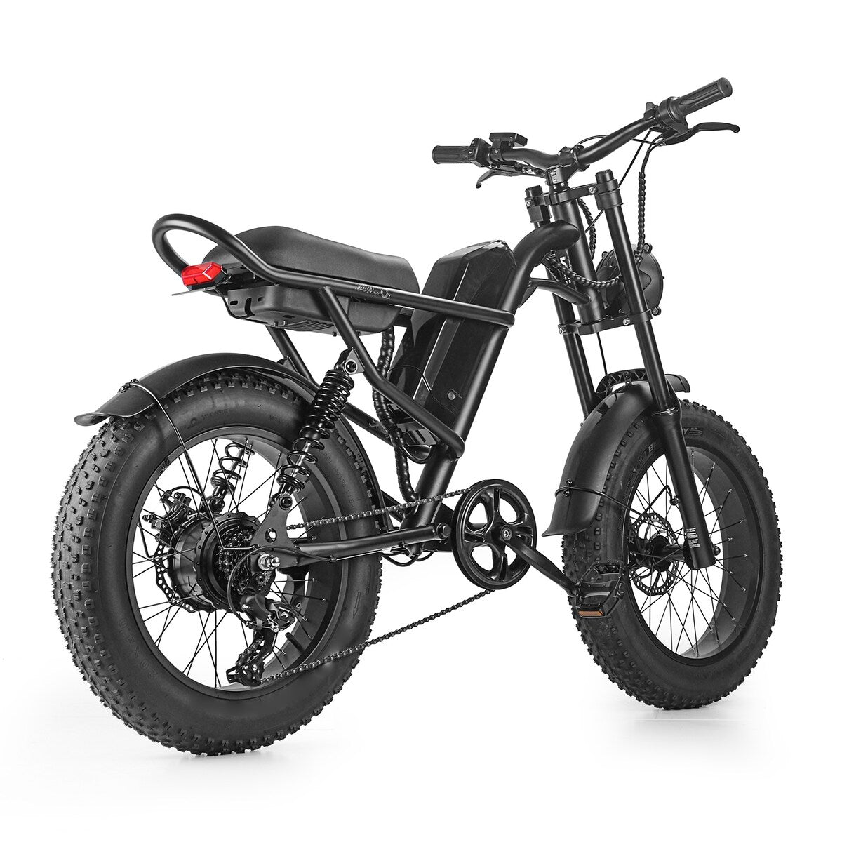 Fat Tire Electric Bike with Removable Battery