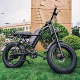 Fat Tire Electric Bike with Removable Battery