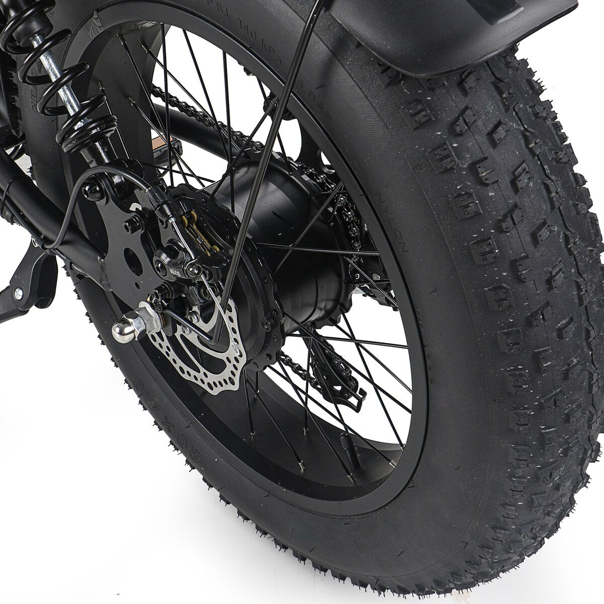 Fat Tire Electric Bike with Removable Battery
