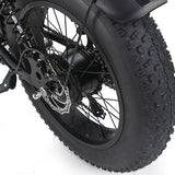 Fat Tire Electric Bike with Removable Battery