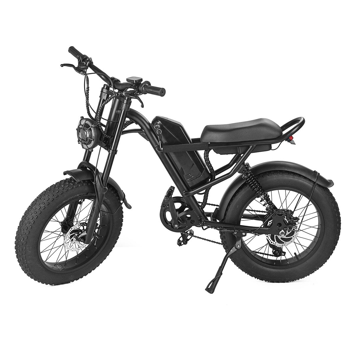 Fat Tire Electric Bike with Removable Battery