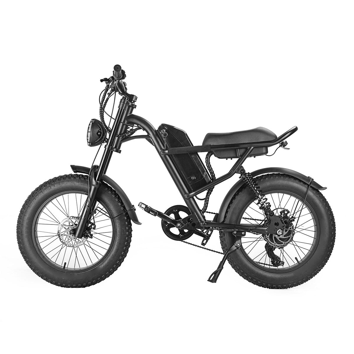 Fat Tire Electric Bike with Removable Battery