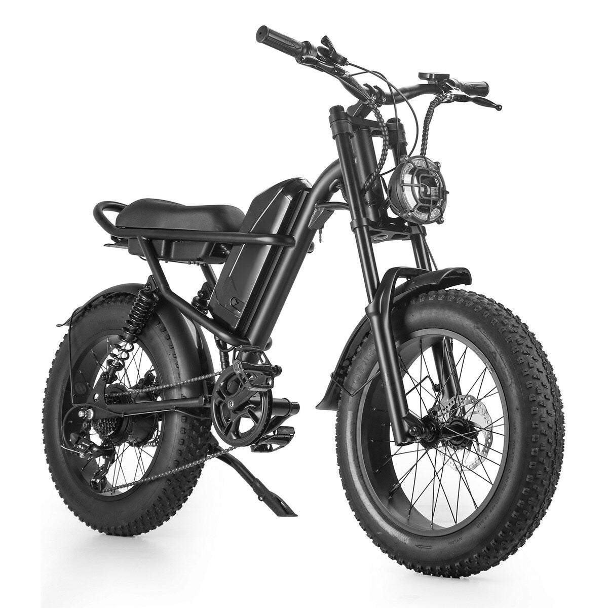 Fat Tire Electric Bike with Removable Battery