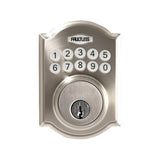 Faultless Satin Nickel Metal Electronic Deadbolt N/A