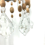 Fausta Empire Beaded Chandelier - 19.2"x 19.2"x 36.8"