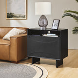 Faustus Modern 28"Tall Nightstand with Drawers by HULALA HOME
