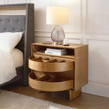Faustus Modern 28"Tall Nightstand with Drawers by HULALA HOME