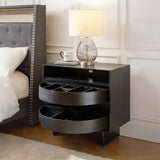Faustus Modern 28"Tall Nightstand with Drawers by HULALA HOME