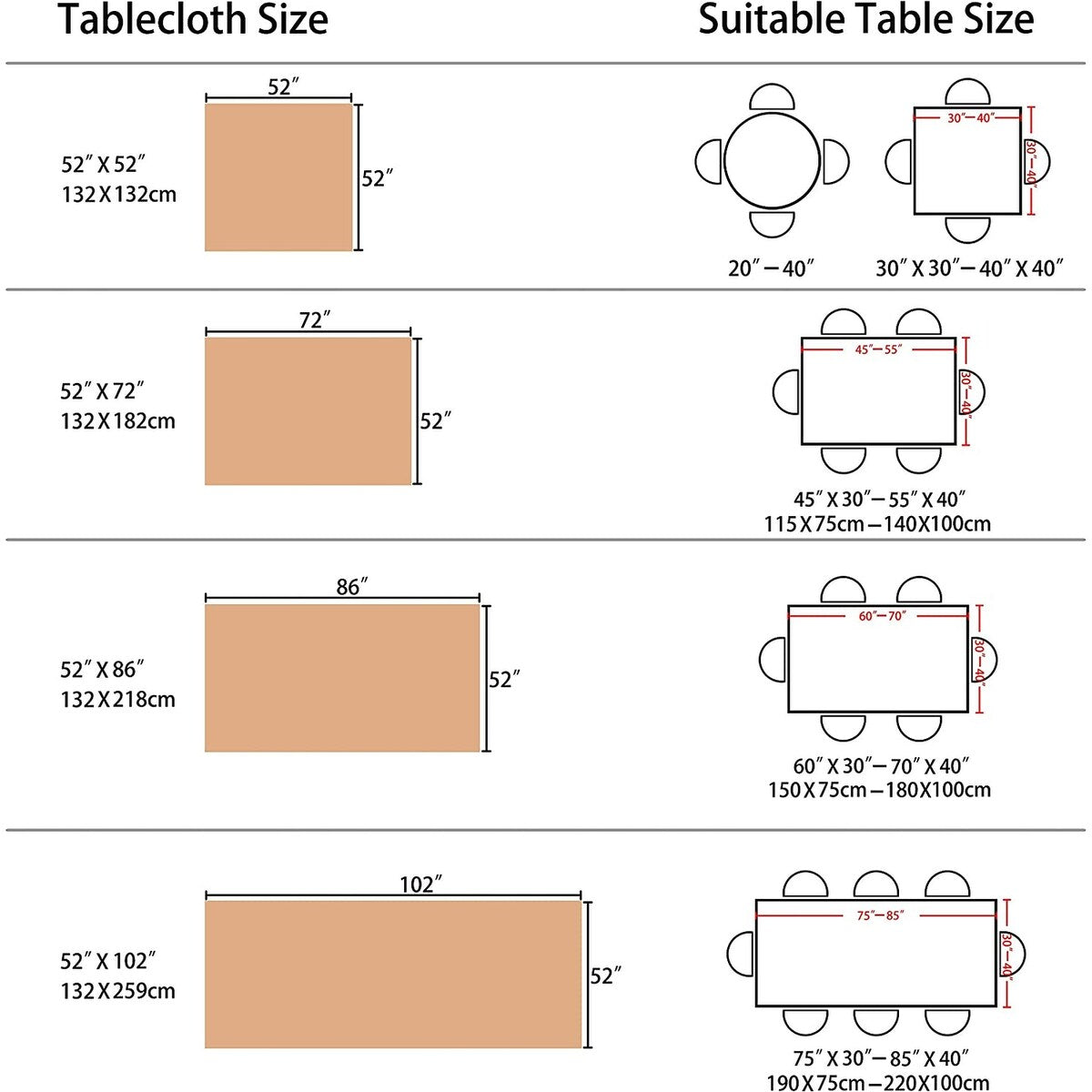 Faux Burlap Tablecloth Rectangular Oblong Table Cover