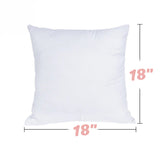 Faux Fur Pillowcases,18x18, Merlot