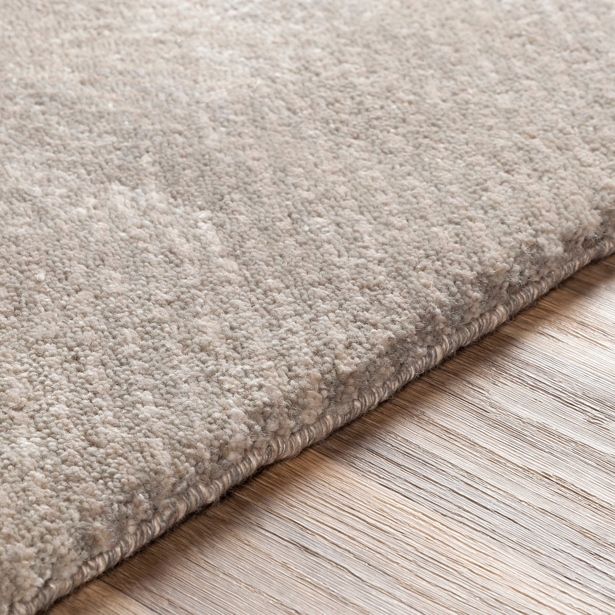 Fazeley Hand Knotted Wool Blend Casual Area Rug